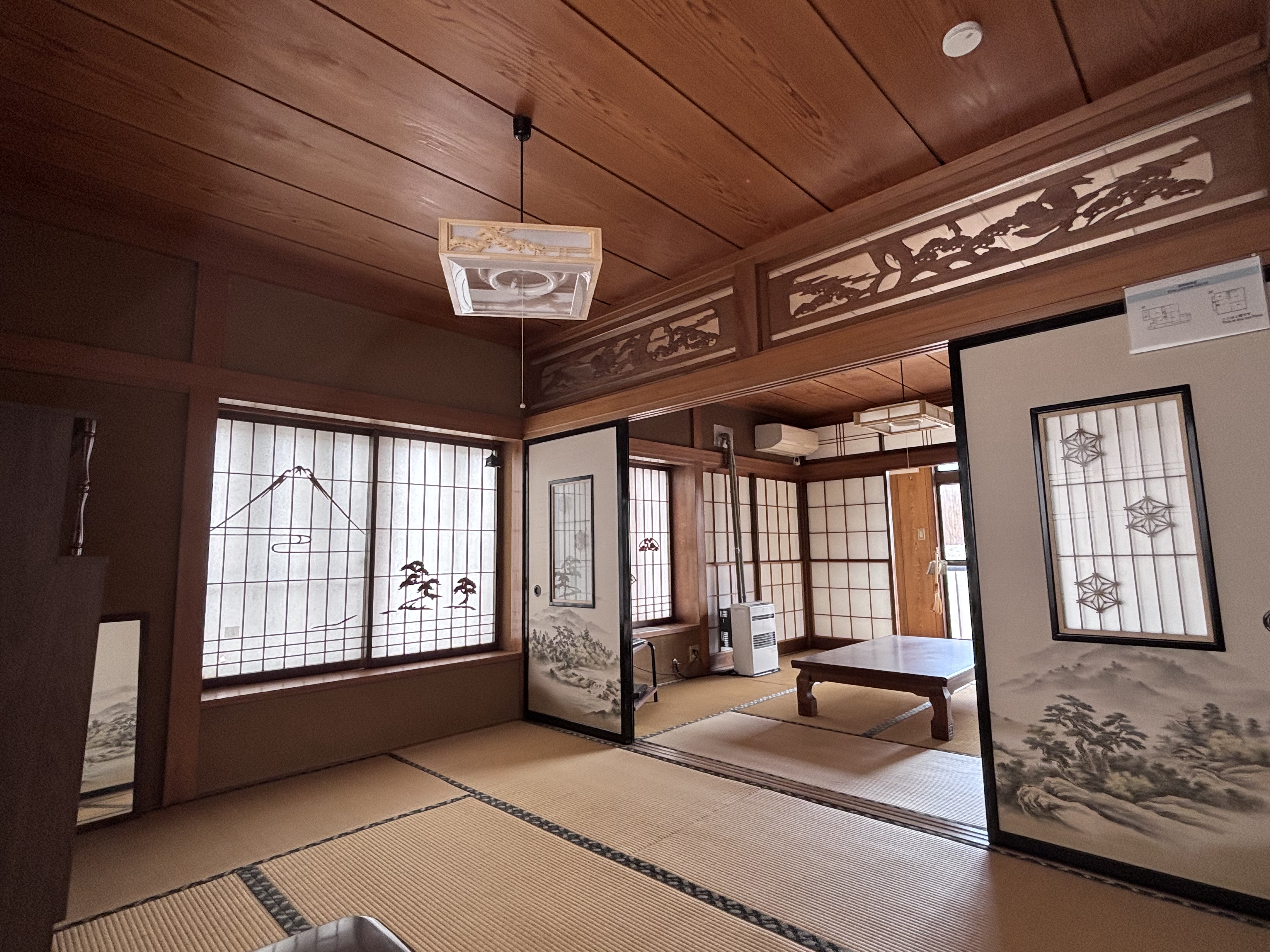 部屋と設えの写真(山形県尾花沢市)